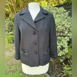 Talbots Textured Tweed Blazer - Size 10